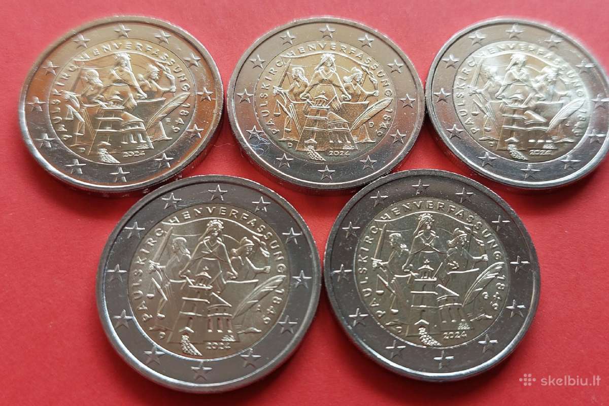 Vokietija 2024m. 2€ Imperijos konstitucija-komplek