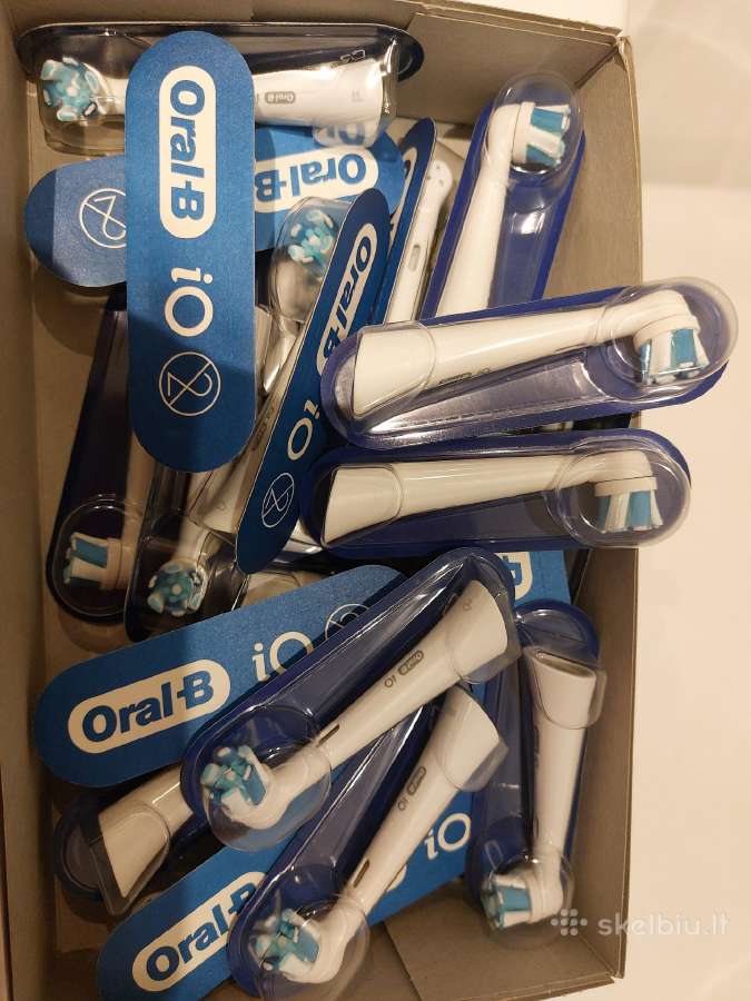 Oral-b io garsinio šepetėlio originalios galvutės