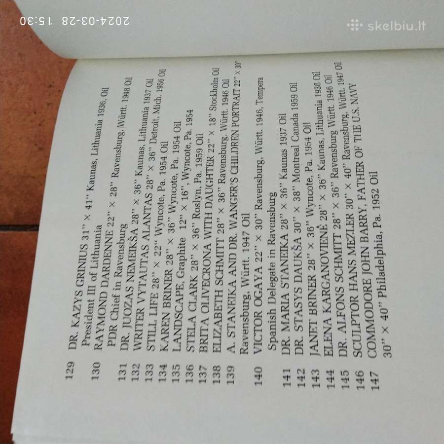 A. Staneikos meno albumas. JAV, Philadelphia 1987m - nuotraukos Nr. 19