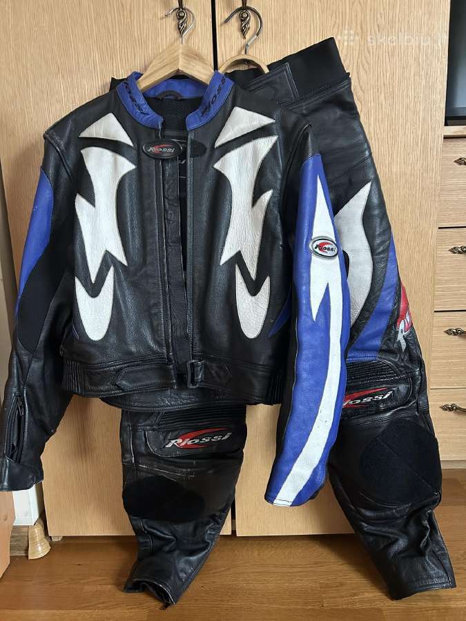 Riossi dviejų dalių moto odinis kostiumas - nuotraukos Nr. 3