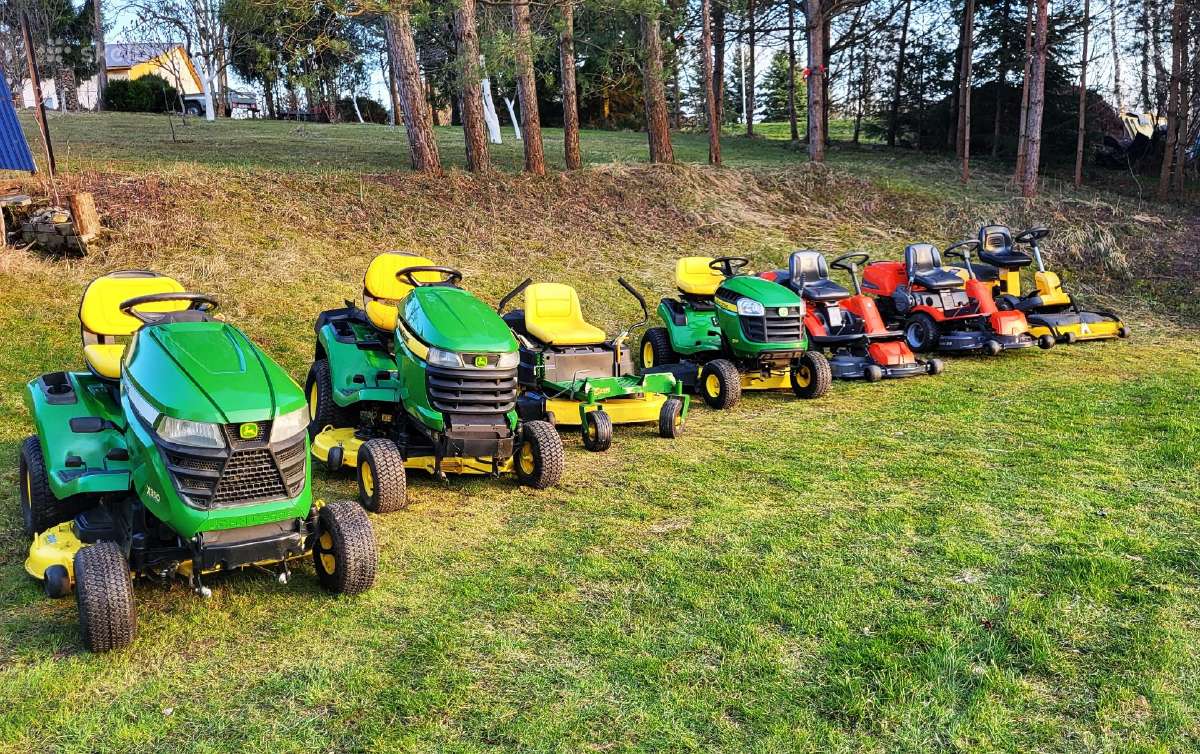 Sodo Traktoriukas John Deere X300r - nuotraukos Nr. 23