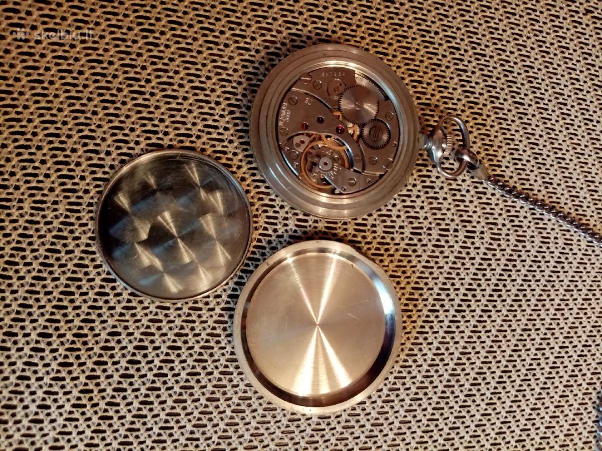 CcCCCP Laikrodis Kišeninis Mechaninis Molnija . Na - nuotraukos Nr. 10
