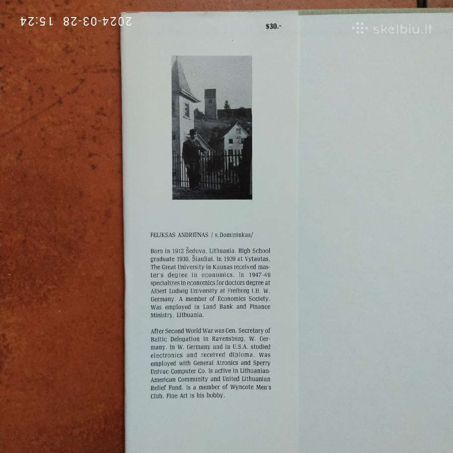 A. Staneikos meno albumas. JAV, Philadelphia 1987m - nuotraukos Nr. 4
