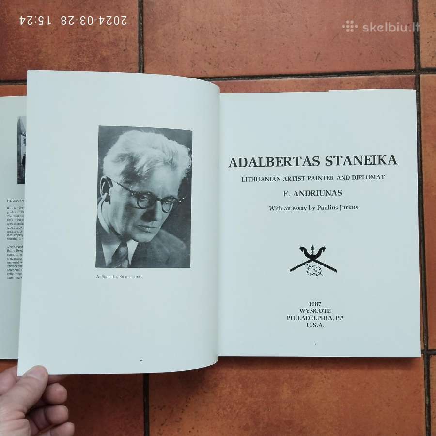 A. Staneikos meno albumas. JAV, Philadelphia 1987m - nuotraukos Nr. 5
