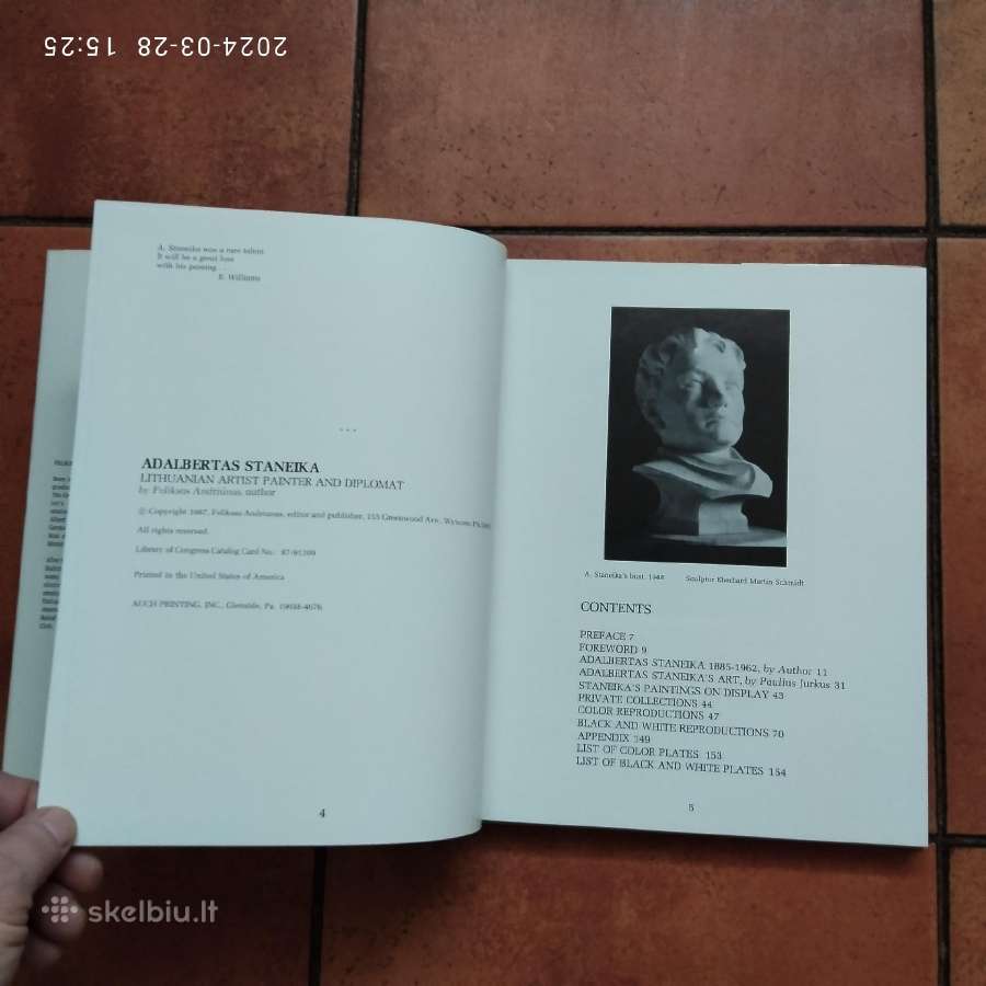 A. Staneikos meno albumas. JAV, Philadelphia 1987m - nuotraukos Nr. 6