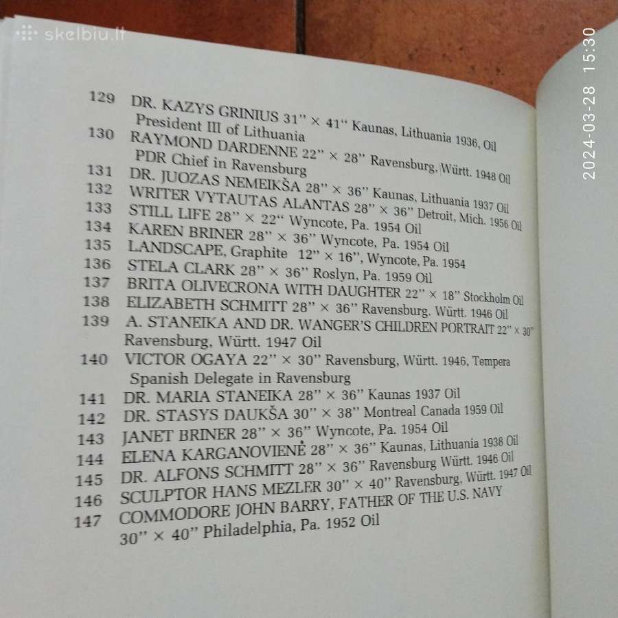 A. Staneikos meno albumas. JAV, Philadelphia 1987m - nuotraukos Nr. 19