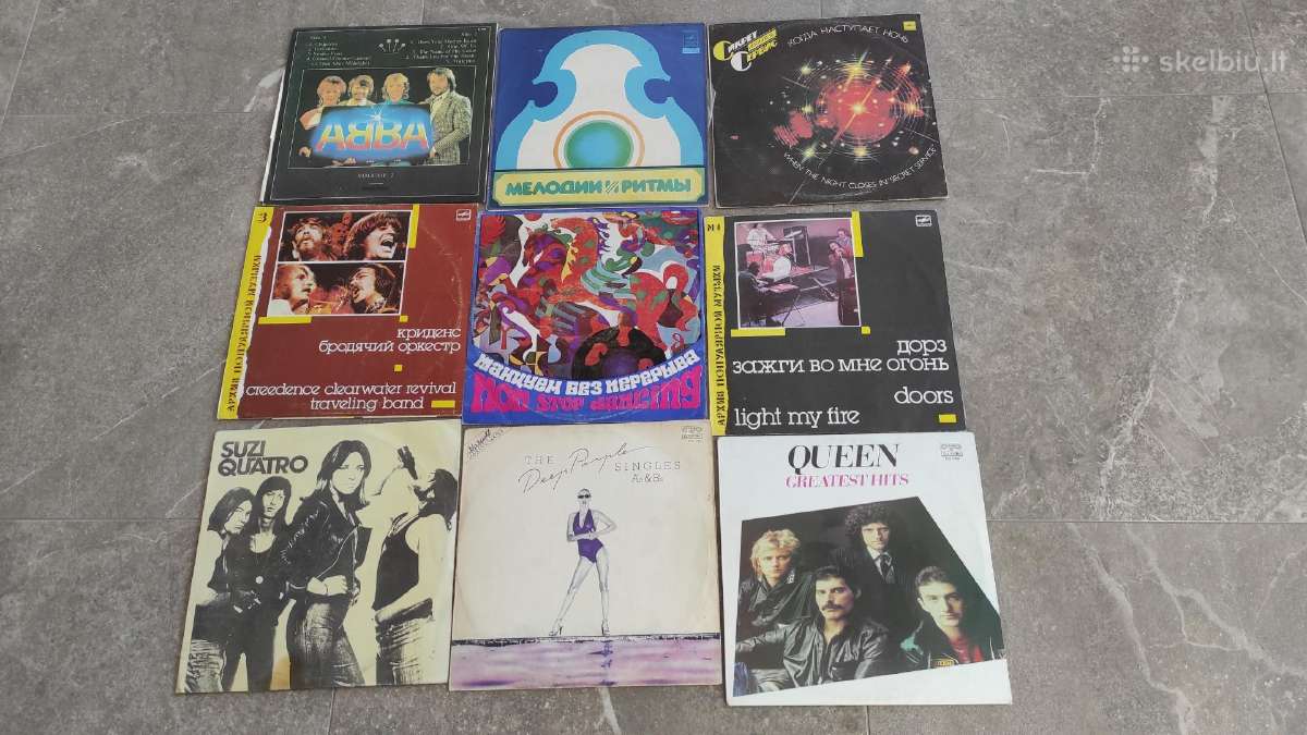 Vinilinės plokštelės - nuotraukos Nr. 3