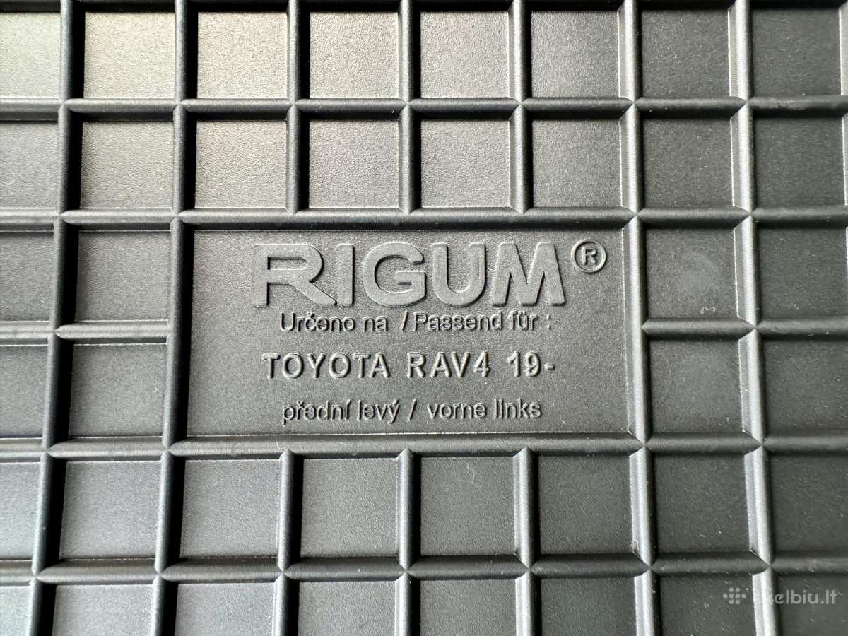 Rigum guminiai automobilio kilimėliai Toyota Rav4