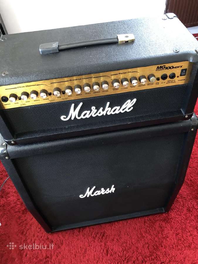 Parduodu komplektą gitarai Marshall. - nuotraukos Nr. 6