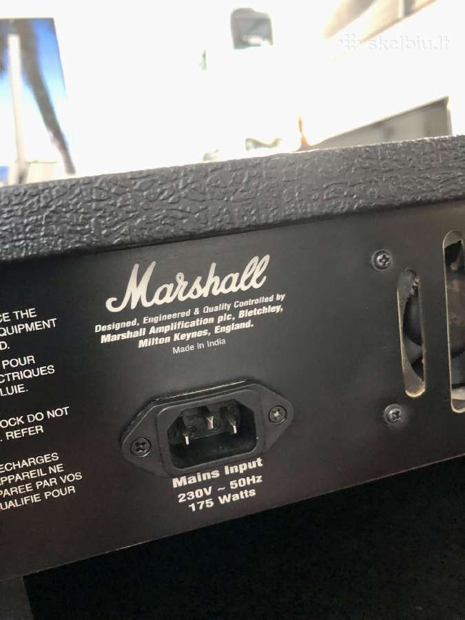 Parduodu komplektą gitarai Marshall. - nuotraukos Nr. 8