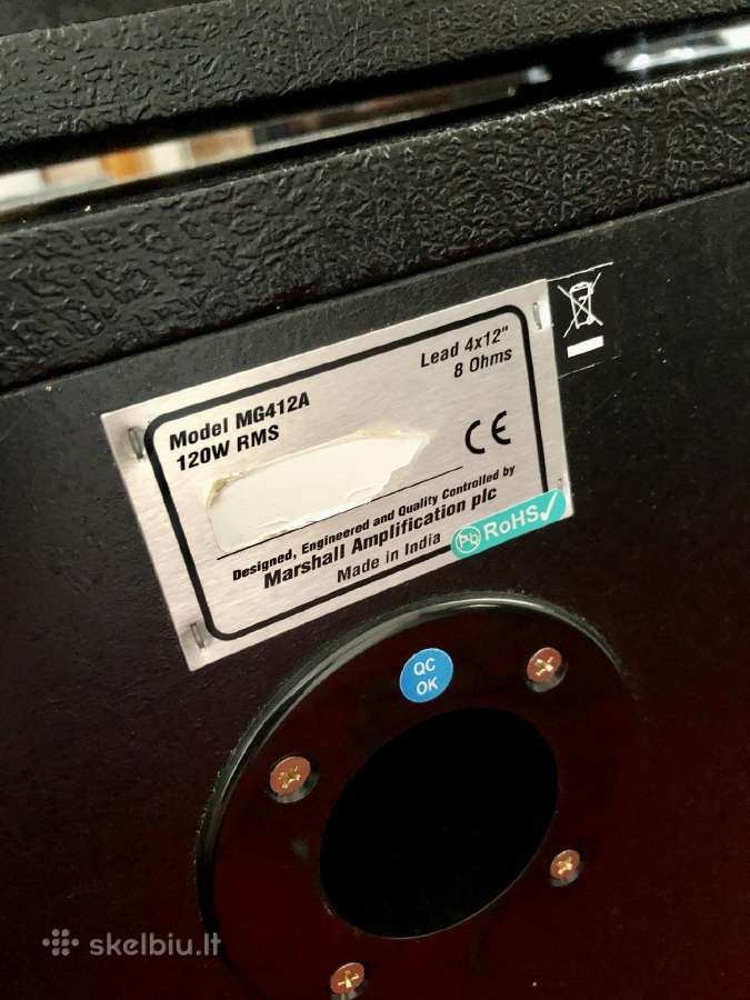 Parduodu komplektą gitarai Marshall. - nuotraukos Nr. 9