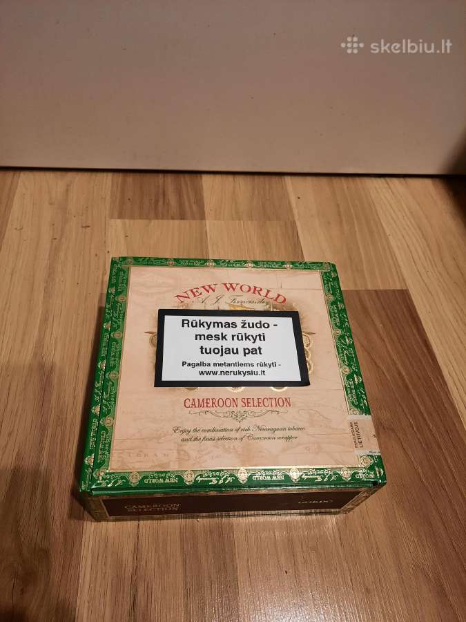 28. Cigarų dėžė New World - nuotraukos Nr. 2