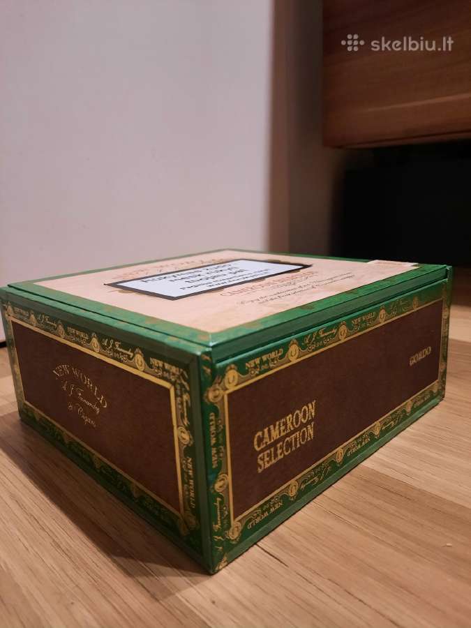 28. Cigarų dėžė New World - nuotraukos Nr. 3