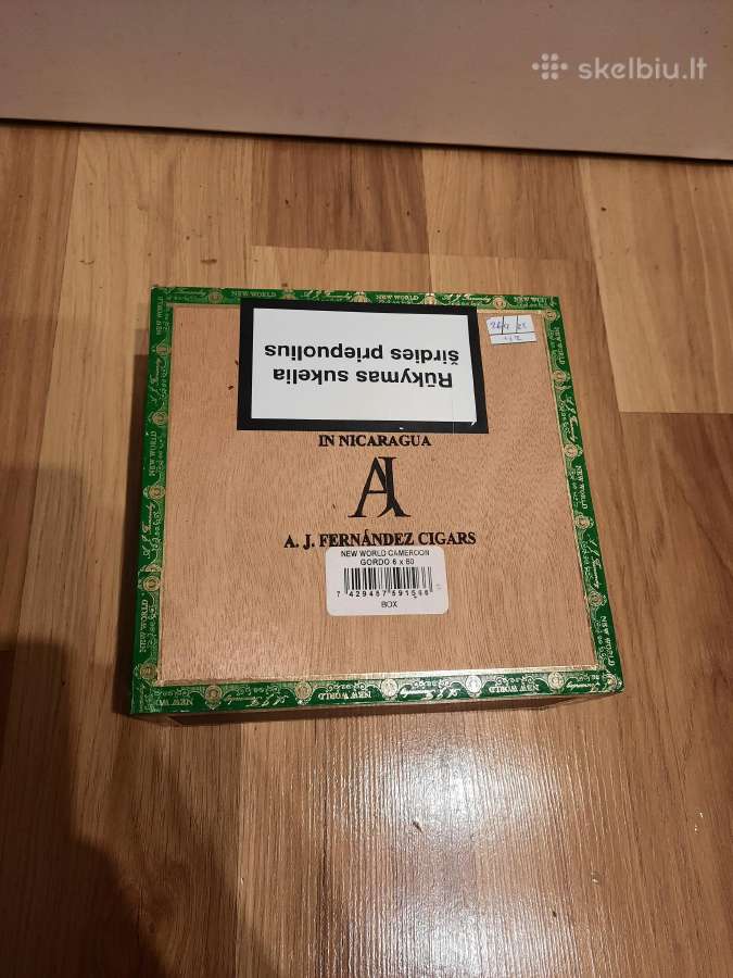 28. Cigarų dėžė New World - nuotraukos Nr. 4
