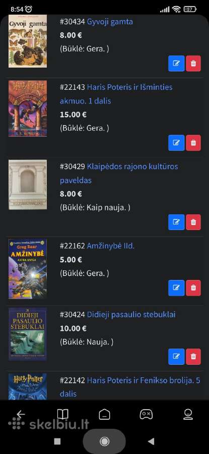 Įvairios knygos - nuotraukos Nr. 15