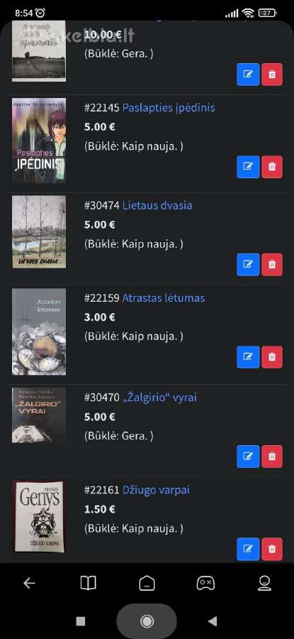 Įvairios knygos - nuotraukos Nr. 16