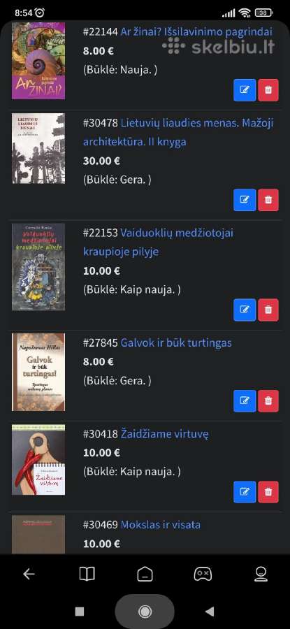 Įvairios knygos - nuotraukos Nr. 19