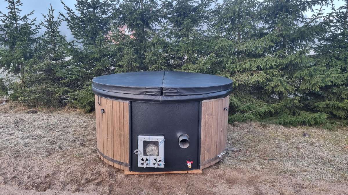 Stiklo pluošto kubilas su integruota krosnele - nuotraukos Nr. 3