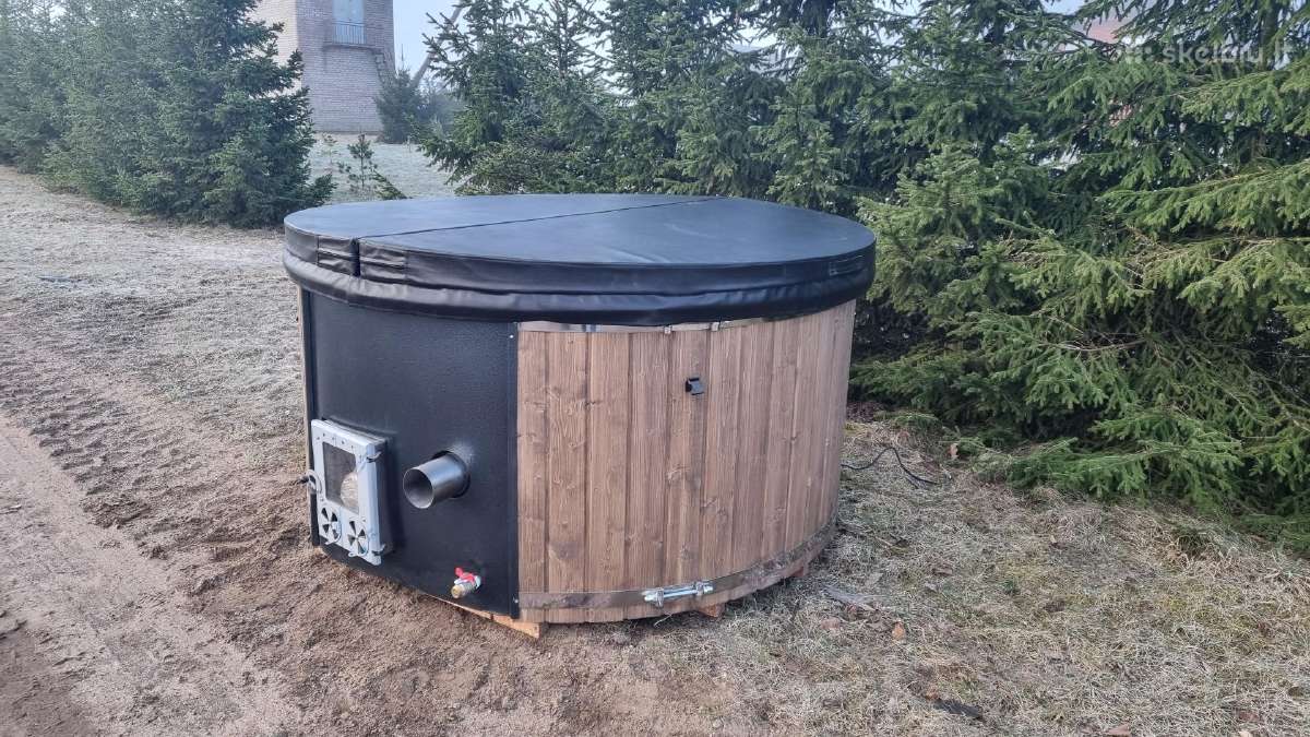 Stiklo pluošto kubilas su integruota krosnele - nuotraukos Nr. 4