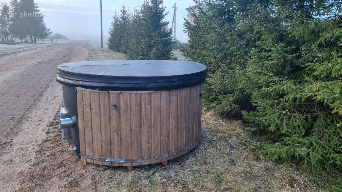 Stiklo pluošto kubilas su integruota krosnele - nuotraukos Nr. 5