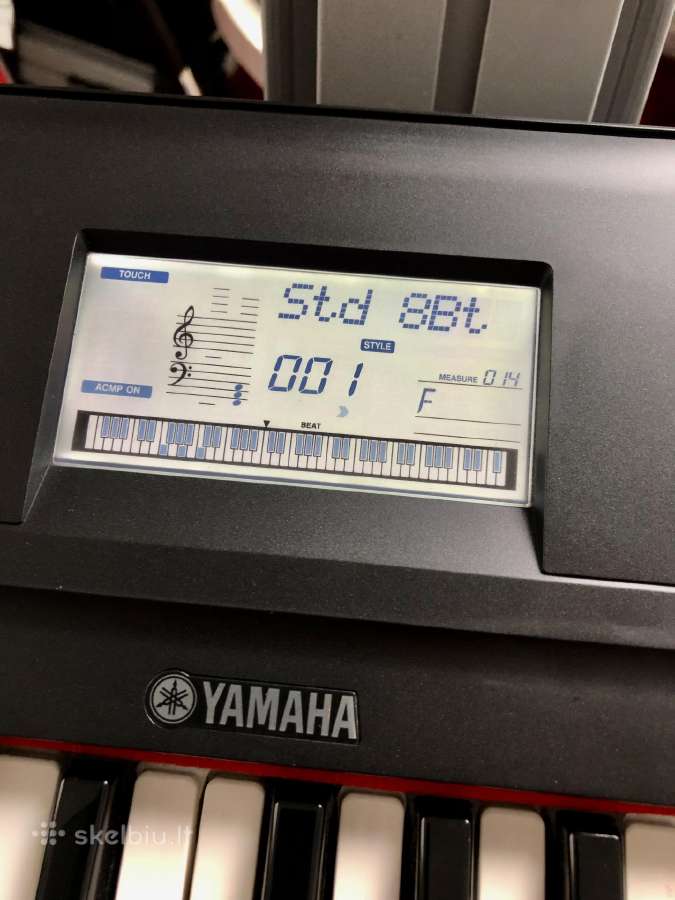 Roland Gw-7, Yamaha Qs 300, Piaggero Np-v80 ir kt. - nuotraukos Nr. 16