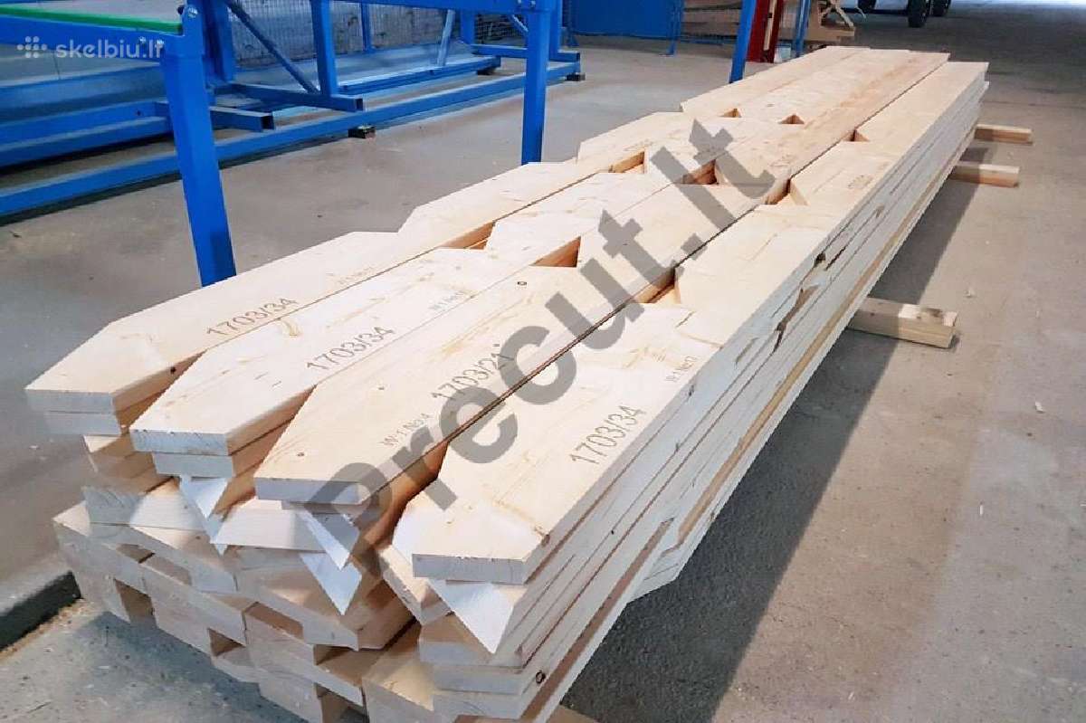 80m2 Garažas 2850 Eur + PVM. Supjautas Karkasas - nuotraukos Nr. 6
