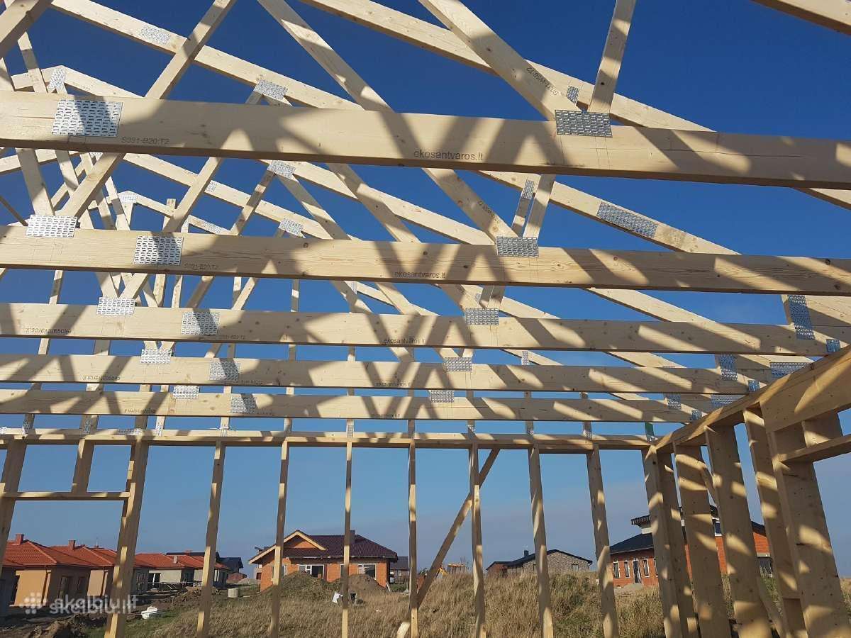 80m2 Garažas 2850 Eur + PVM. Supjautas Karkasas - nuotraukos Nr. 12