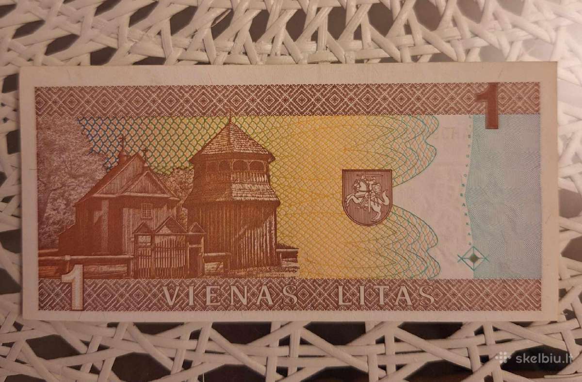 1 litas Žemaitė - nuotraukos Nr. 2
