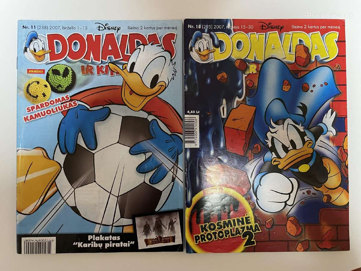 Žurnalai donaldo ir simpsonu