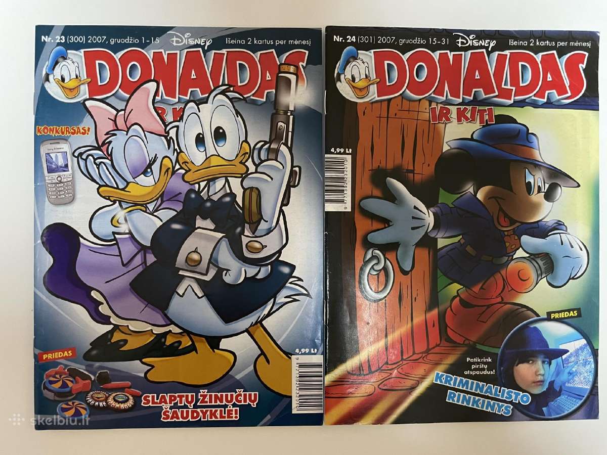 Žurnalai donaldo ir simpsonu - nuotraukos Nr. 3