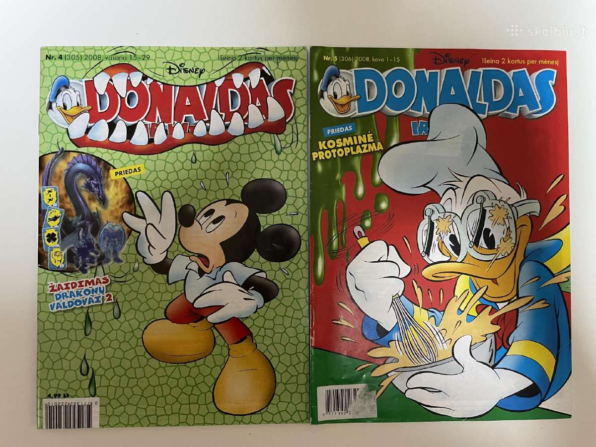 Žurnalai donaldo ir simpsonu - nuotraukos Nr. 5