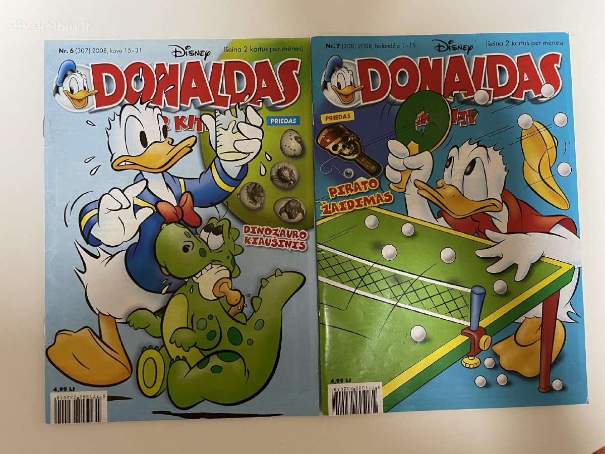 Žurnalai donaldo ir simpsonu - nuotraukos Nr. 6