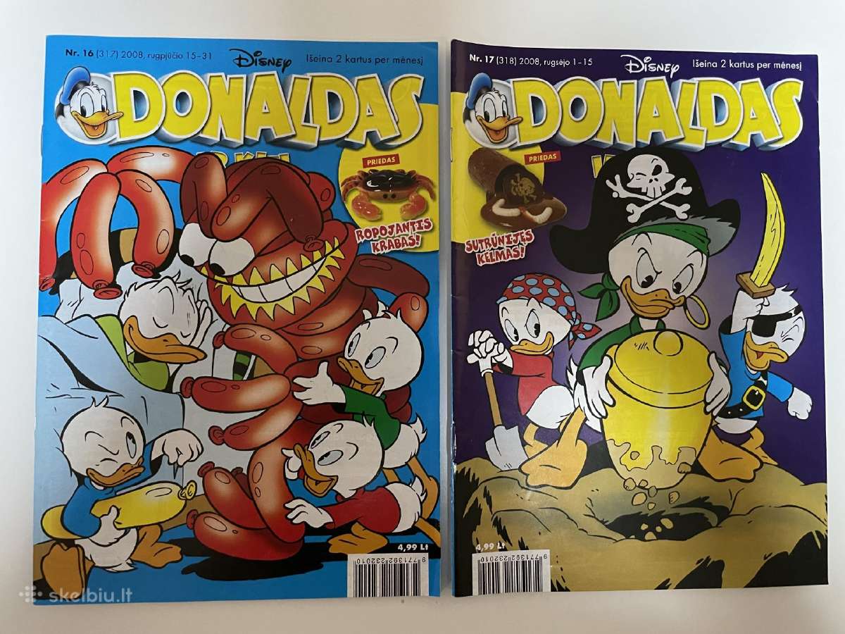 Žurnalai donaldo ir simpsonu - nuotraukos Nr. 9