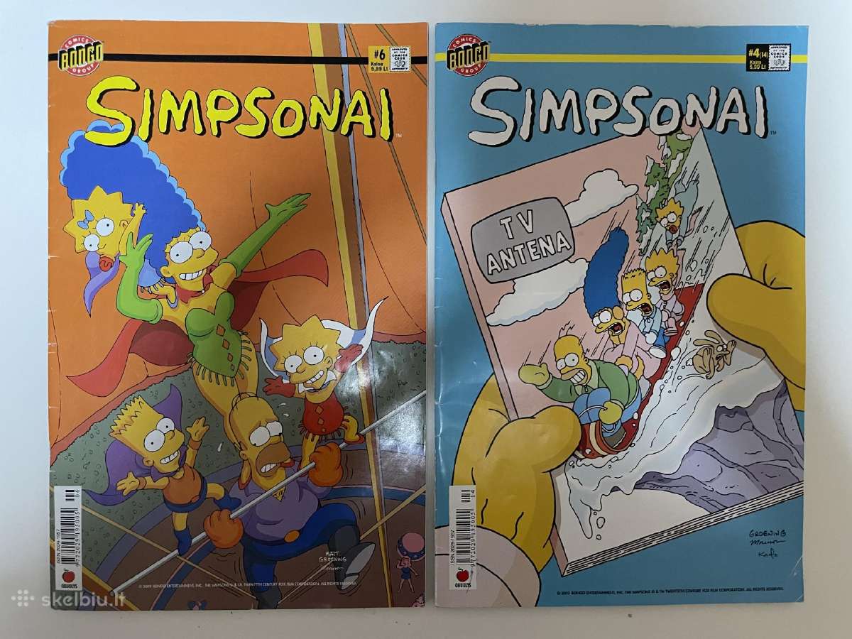 Žurnalai donaldo ir simpsonu - nuotraukos Nr. 15