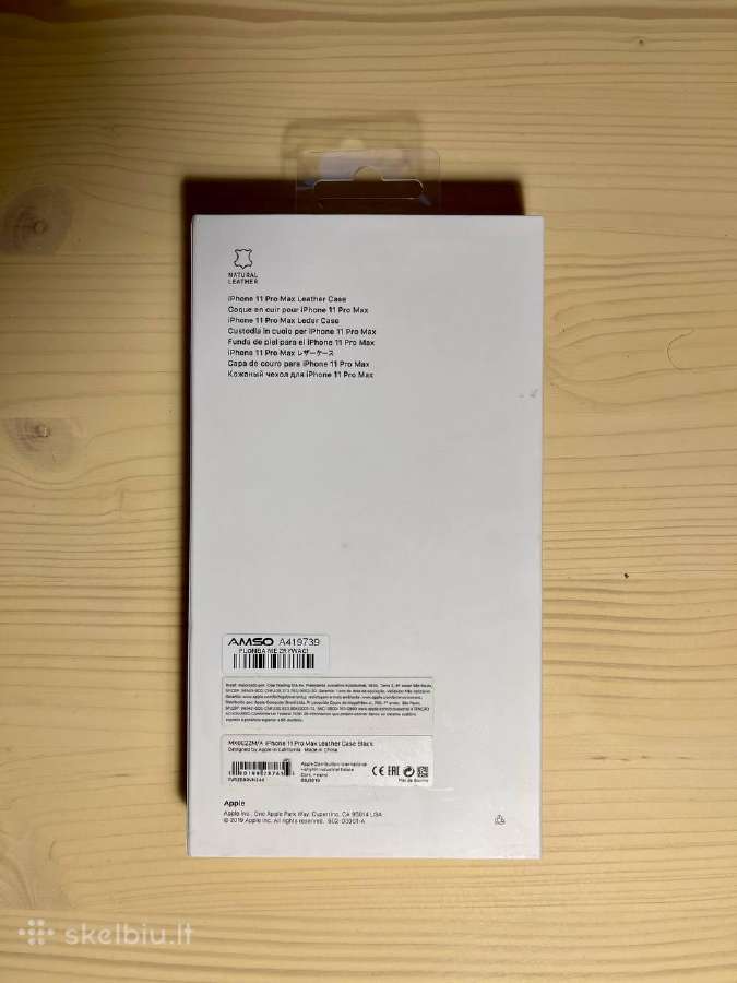 Apple iPhone 11 Pro Max Leather Case - nuotraukos Nr. 2