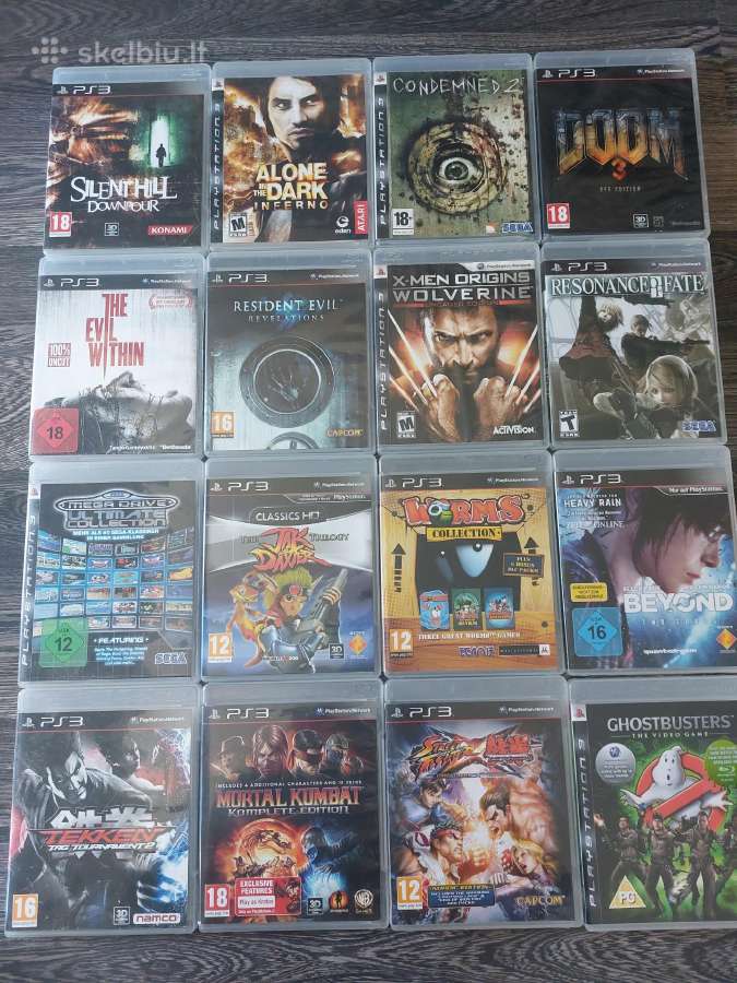 PS3 zaidimai,konsolės,priedai. - nuotraukos Nr. 2