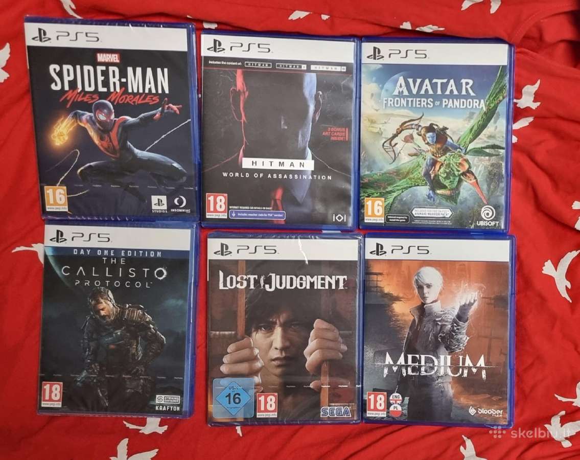 Playstation 5 žaidimai
