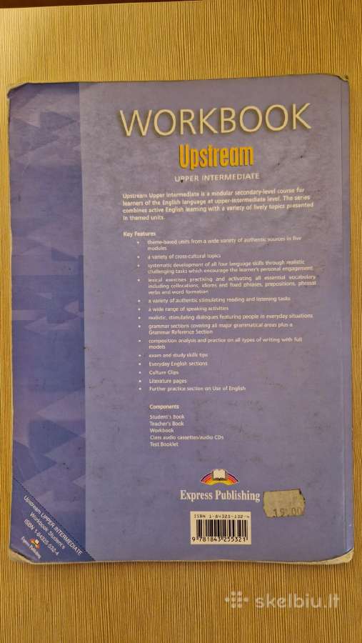 Workbook Upstream Upper Intermediate - nuotraukos Nr. 2