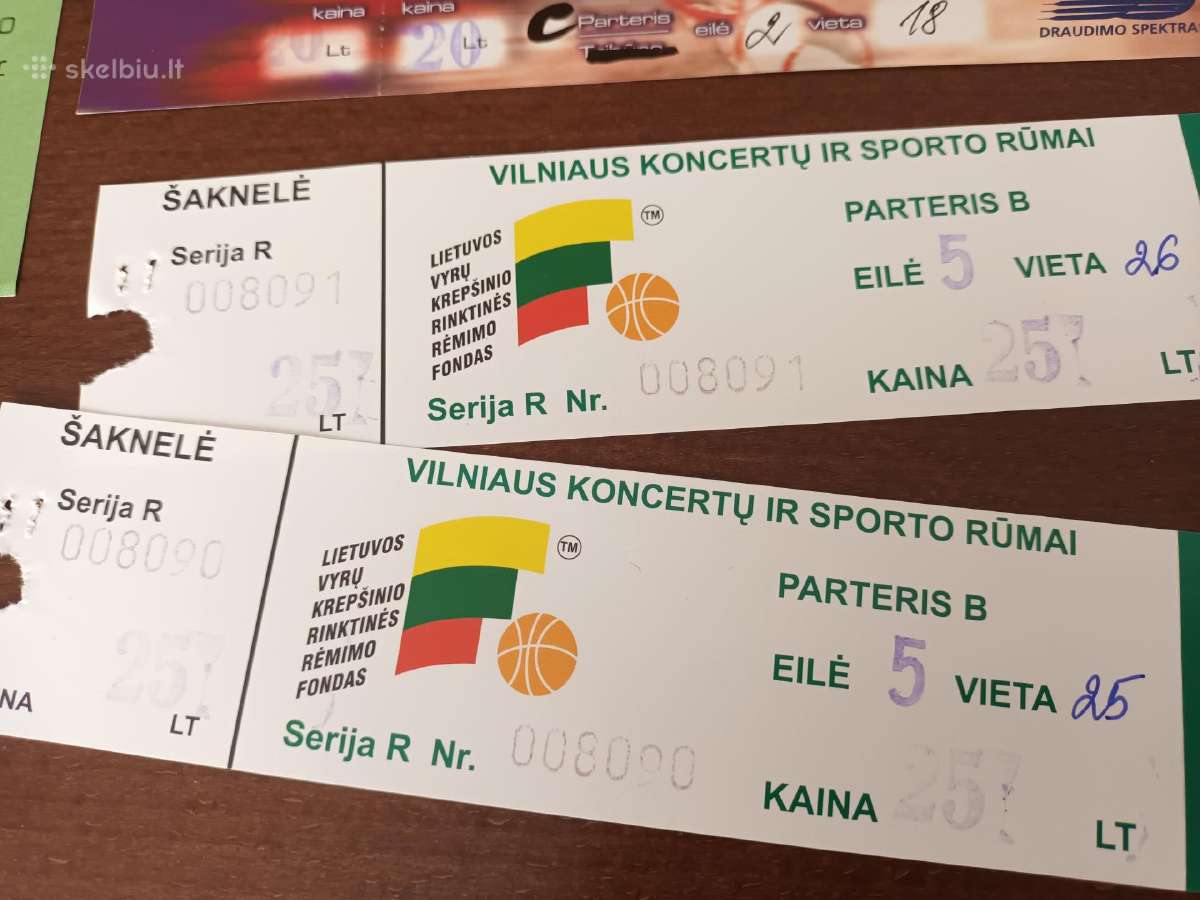 Cirko, krepsinio bilietai vilniaus sporto rumai - nuotraukos Nr. 3