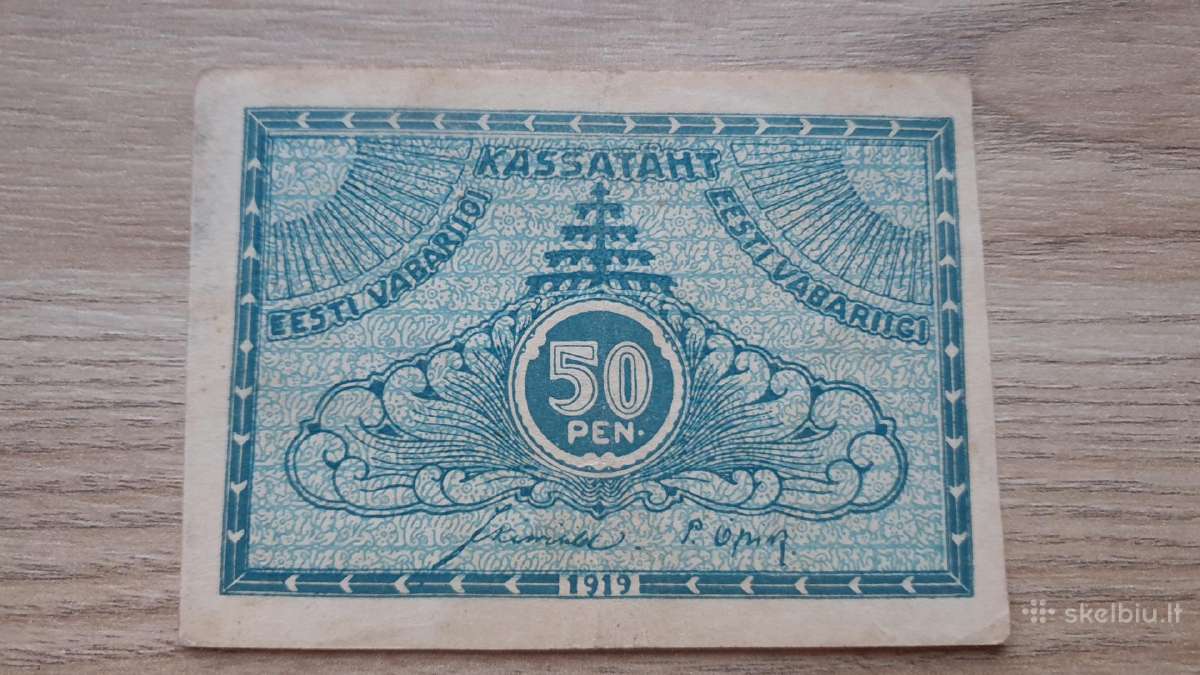 1919 metų 50 penni Estija