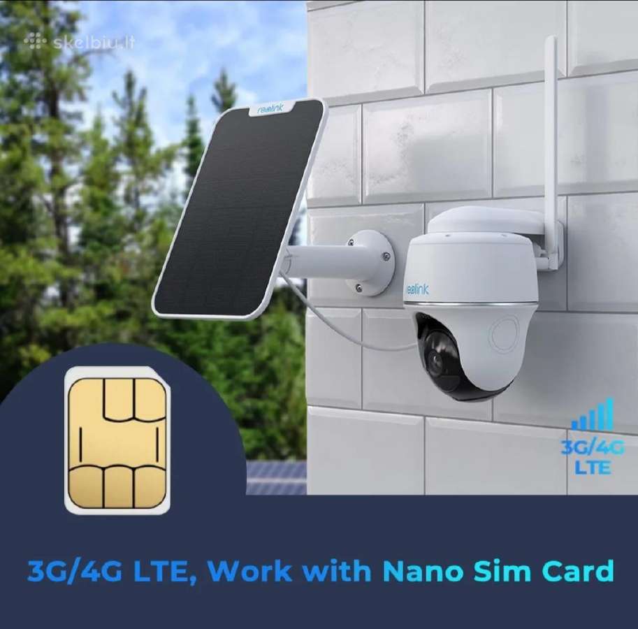 4G Lte lauko valdoma kamera Argus Go Sp Plus