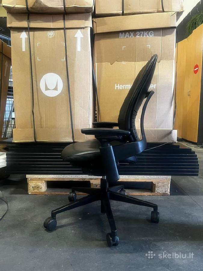 Steelcase Leap V2 biuro kėdė Oda - nuotraukos Nr. 6
