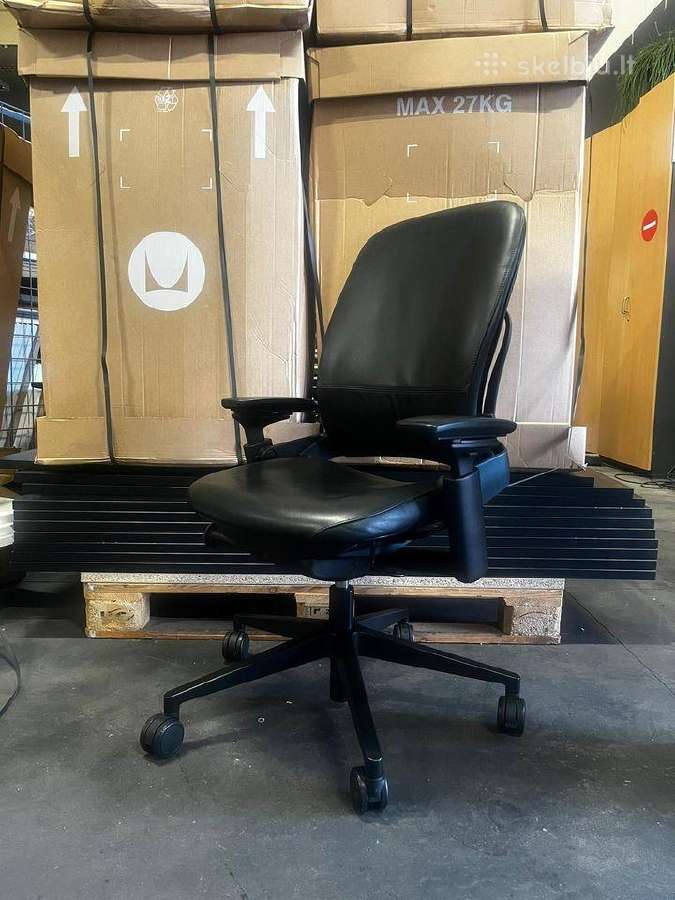 Steelcase Leap V2 biuro kėdė Oda - nuotraukos Nr. 8