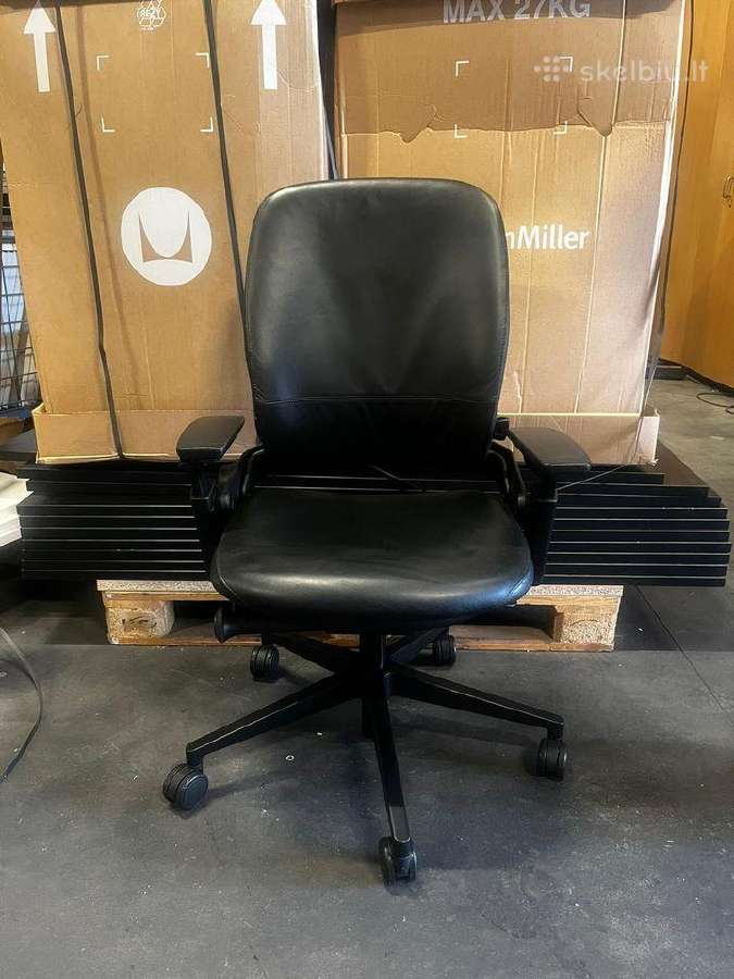 Steelcase Leap V2 biuro kėdė Oda - nuotraukos Nr. 9