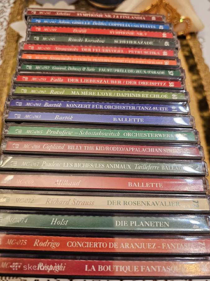 19 klasikinės muzikos CD - nuotraukos Nr. 2