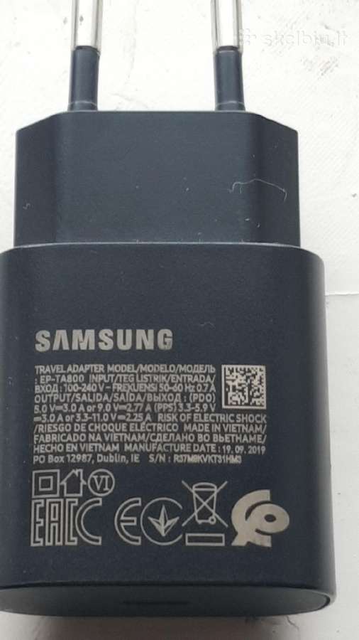 Samsung Ep Ta-800 originalus ir kiti - Skelbiu.lt