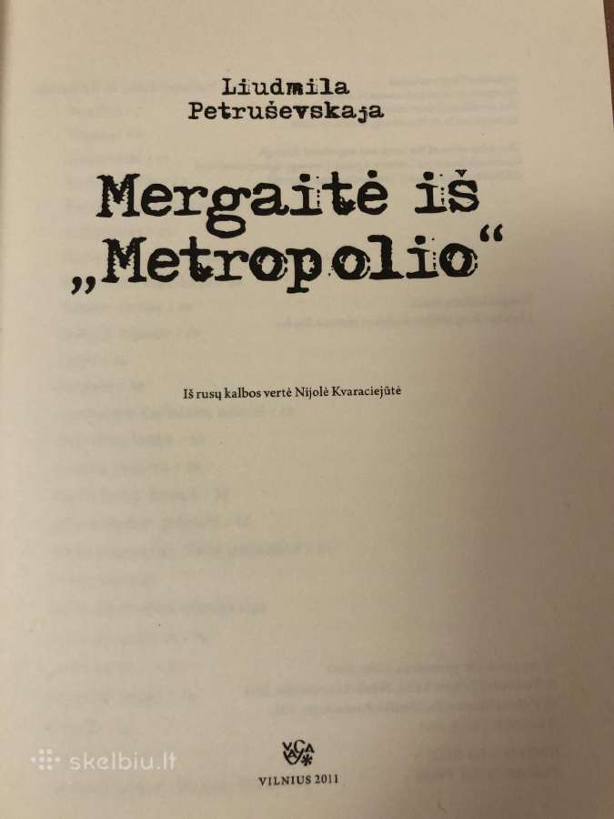 Mergaitė iš metropolio - nuotraukos Nr. 3