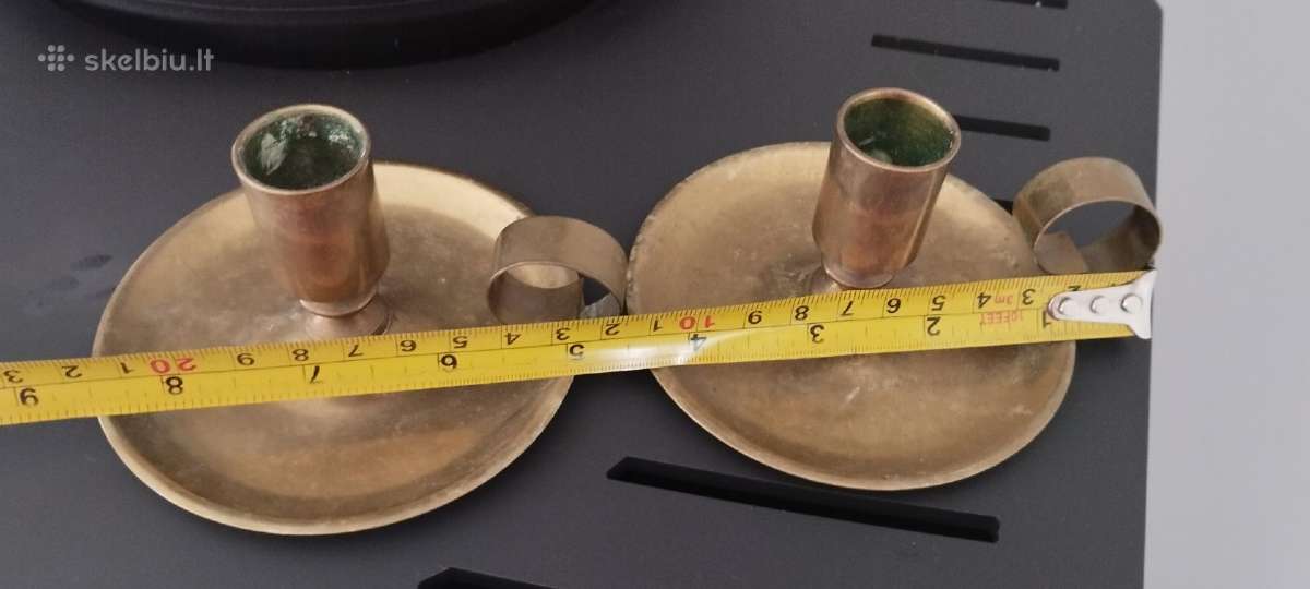 Dvi senovės žvakidės - nuotraukos Nr. 2