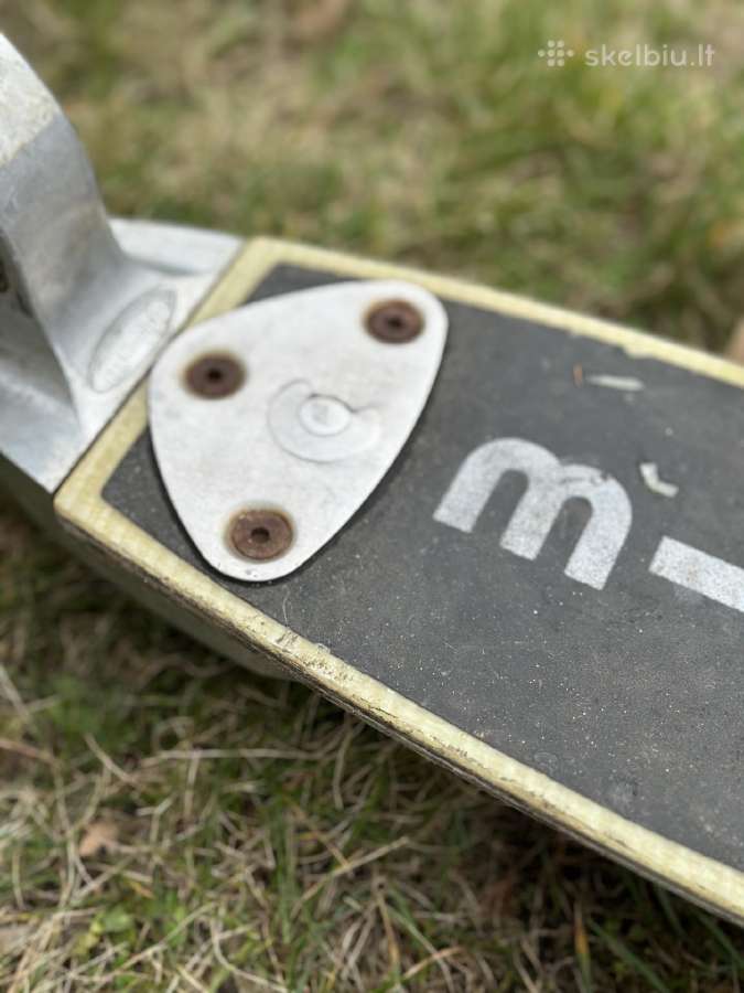 Micro paspirtukas, modelis: Flex 145mm Silver - nuotraukos Nr. 12