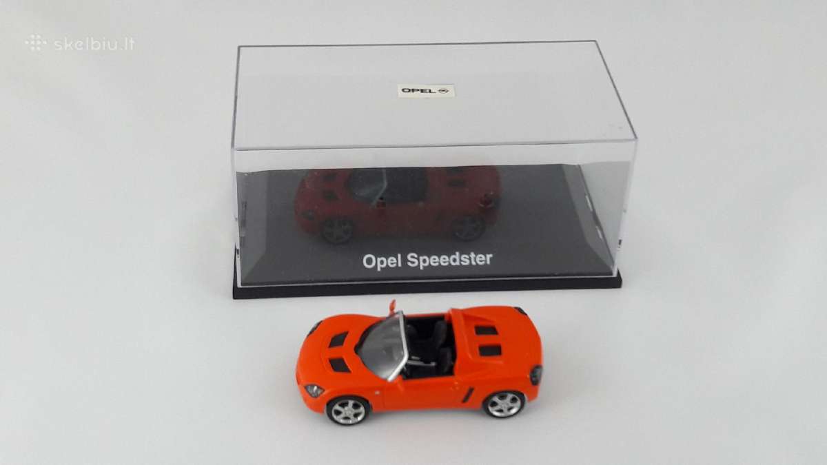 1/43 modeliukai Opel Speedster 2000-2005 - nuotraukos Nr. 8